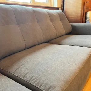 Corner sofa, charcoalt grey, good as new - Image 6