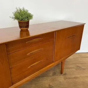 Vintage Jentique Teak Sideboard – 1960s Mid-Century - Image 4