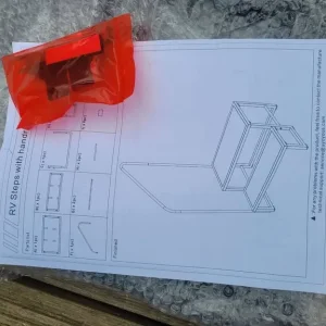 RV STEPS WITH HANDRAIL 2 STEPS - Image 2