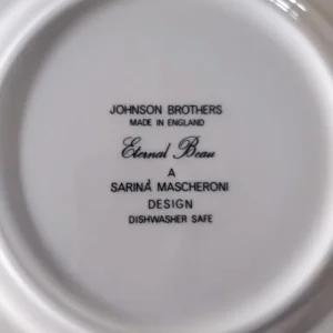Johnson Brothers Eternal Beau tea and dinner set - Image 3