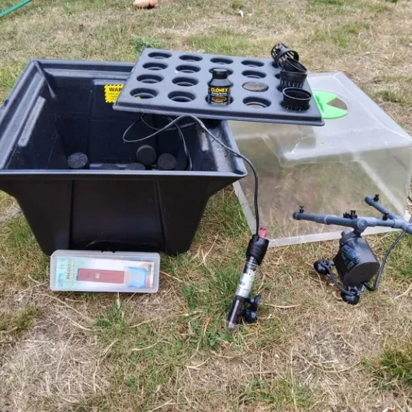 Hydroponics roots cutting kit