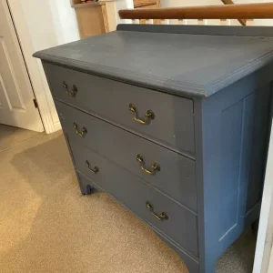 Antique shabby chic chest of drawers - Image 2