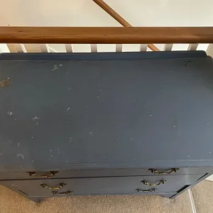Antique shabby chic chest of drawers - Image 7