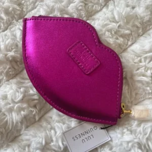 Lulu Guinness Pink Glitter Purse - Image 4