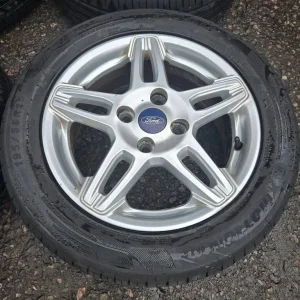 15" FORD FIESTA MK7 ALLOY WHEELS AND TYRES – 4X108 FITMENT - Image 4