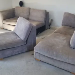 Grey Fabric Modular Sofa - Image 3