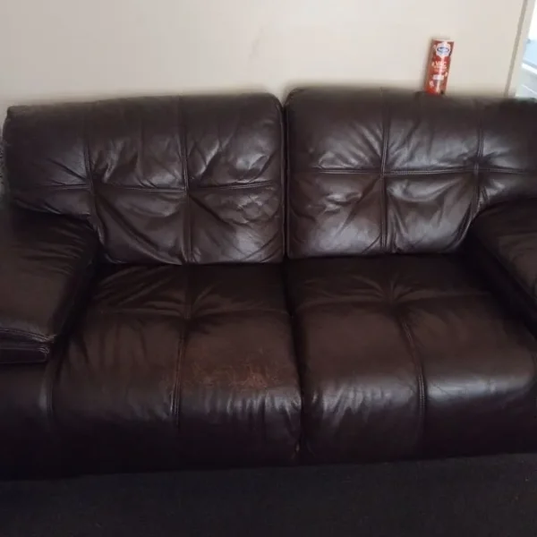 Leather sofa