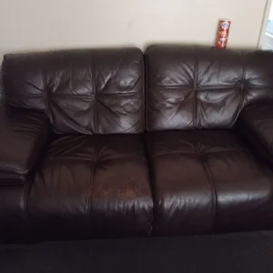 Leather sofa
