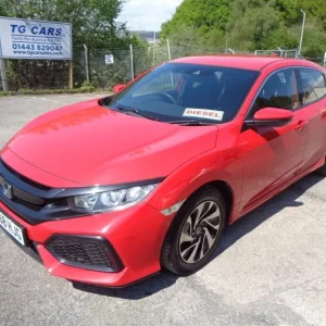 2018 Honda Civic I-DTEC SE Hatchback Diesel Manual - Image 2