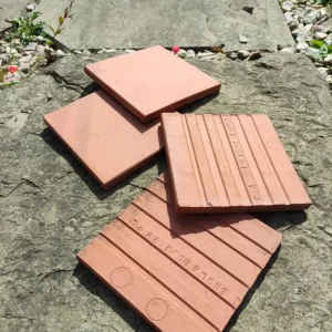 Red Quarry Tiles 6x6 15cm x 15cm, Good Condition, approx 180 in total - Image 2