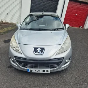 Peugeot 207 Convertible 2010 manual 1598cc 2-door