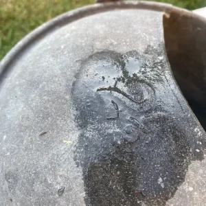 Vintage galvanised watering can 2 1/2 gallon - Image 3