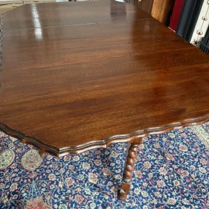 Vintage Mahogany Dining Table - Image 4