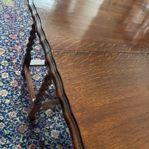 Vintage Mahogany Dining Table - Image 6