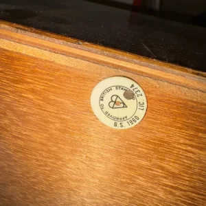 Antique Wooden Bureau - Image 8