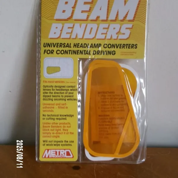 NEW PAIR BEAM BENDERS HEADLIGHT CONVERTERS