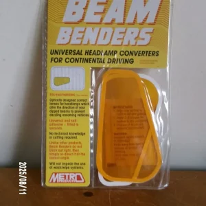 NEW PAIR BEAM BENDERS HEADLIGHT CONVERTERS
