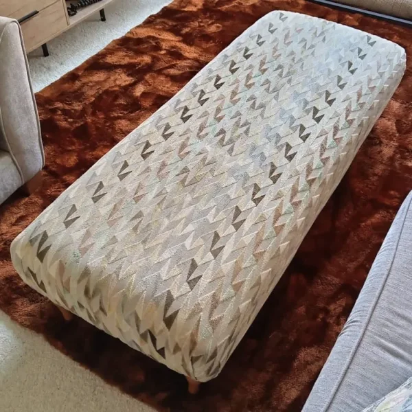 Pouffe foot stool sitting pad