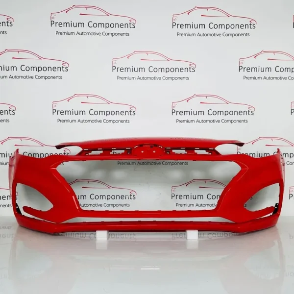Hyundai I20 Front Bumper Genuine Red Mk2 2018-2021