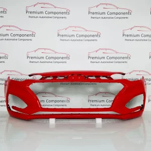 Hyundai I20 Front Bumper Genuine Red Mk2 2018-2021