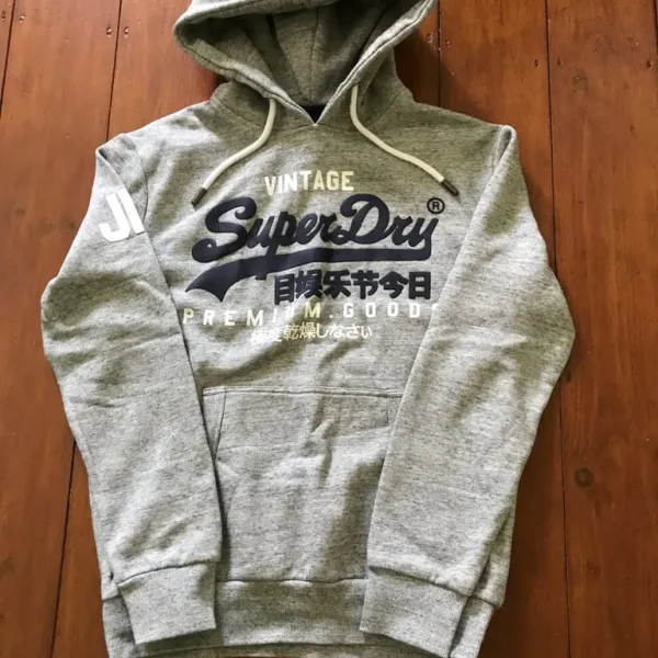 Teenage boy's fleecy hooded top size S