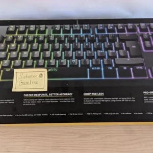 xtrfy k4 rgb tkl compact mechanical keyboard (red switches) - Image 2