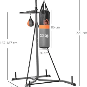 Boxing Bag with Stand - Image 3