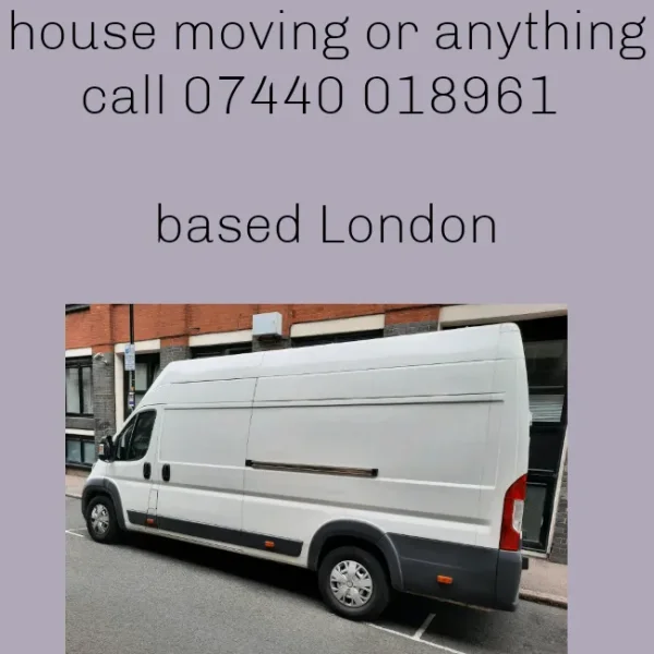 Man with van available 24/7