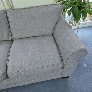 DFS Right Hand Facing Arm Corner Sofa in Grey - Image 5