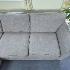 DFS Right Hand Facing Arm Corner Sofa in Grey - Image 6