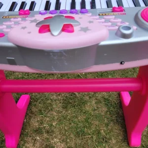 Smyths girls piano and stool - Image 4