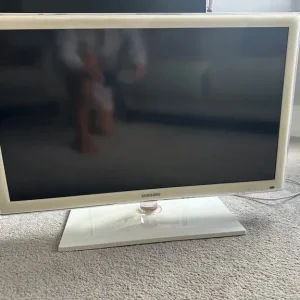 Samsung 32-inch white TV