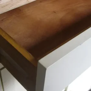 Modern White Kitchen Island - Image 2
