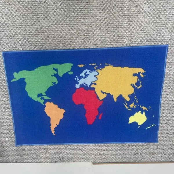 Kids Map Rug