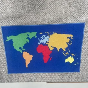 Kids Map Rug