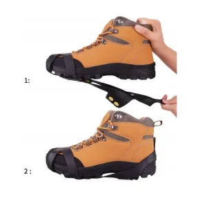 Anti-slip overshoes and shoe cleats size S - Image 3
