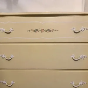 Vintage large 5 drawer chest - Image 4