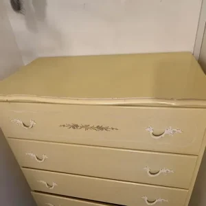 Vintage large 5 drawer chest - Image 5