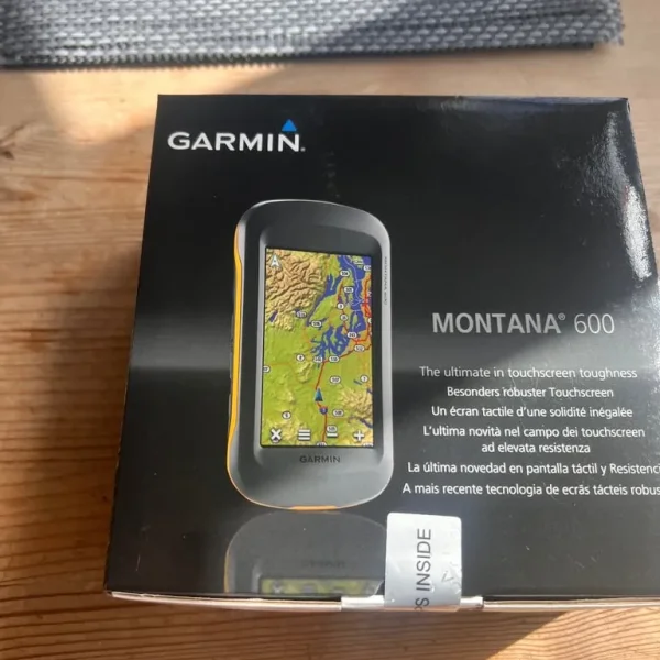 Garmin Montana 600 GPS with OS Maps v3