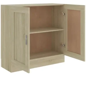 Book Cabinet Sonoma Oak 82.5x30.5x80 cm Engineered Wood - Image 5