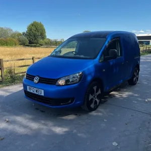 2012 VW Caddy with Blue Wrap, GTI Alloys, 1.6 TDI - Image 3