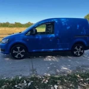 2012 VW Caddy with Blue Wrap, GTI Alloys, 1.6 TDI - Image 5