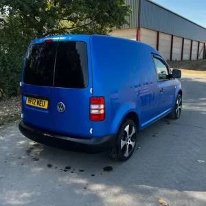 2012 VW Caddy with Blue Wrap, GTI Alloys, 1.6 TDI - Image 6