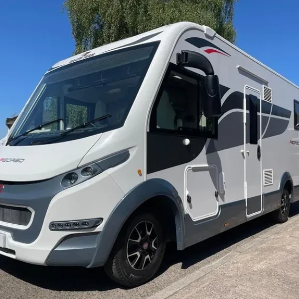 Rollerteam Pegaso 740 Affordable Luxury, Isalnd Bed, Large garage.
