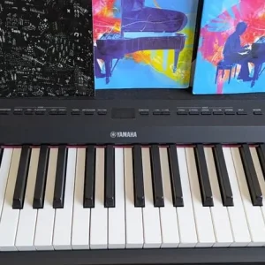 Yamaha P-255 digital piano + stand + stool - Image 2