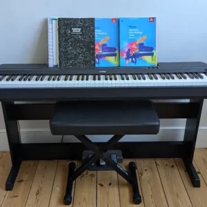 Yamaha P-255 digital piano + stand + stool