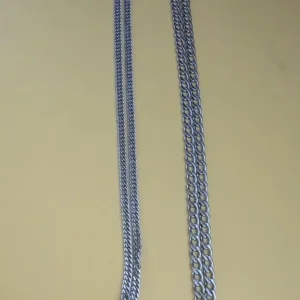 Men’s Stainless Steel Chunky Curb Chain - Image 2