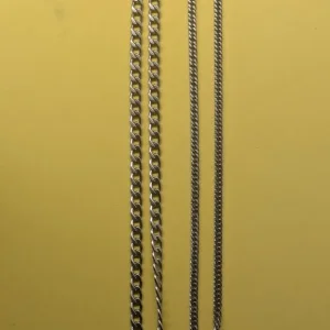 Men’s Stainless Steel Chunky Curb Chain