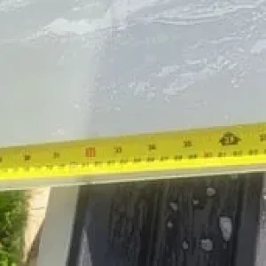 Decking frosted glass panels x 4 - Image 5