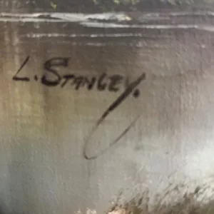 Oil painting by L Stanley - Image 2
